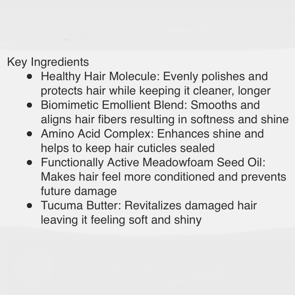 5/$30! MIX & MATCH! LIVING PROOF Restore Repair MASK - Travel! - Picture 7 of 7